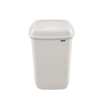 Kosz na śmieci 28l uchylny Quatro - neutral